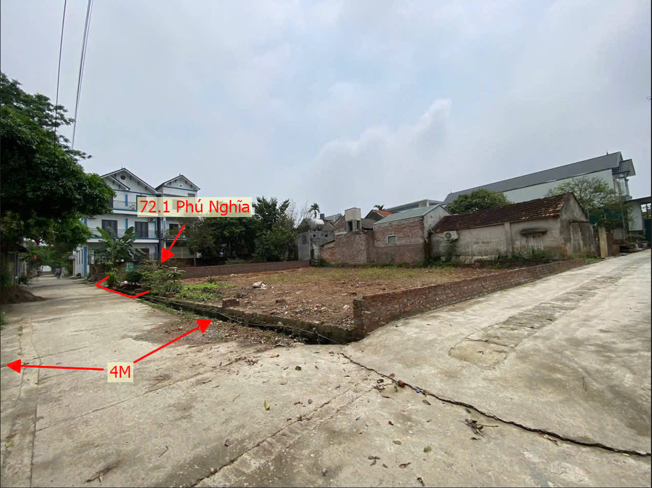 Hình ảnh Bán Đất Phân Lô Tại Phú Nghĩa Ngay Trung Tâm Xã Phú Nghĩa Sát QL6A