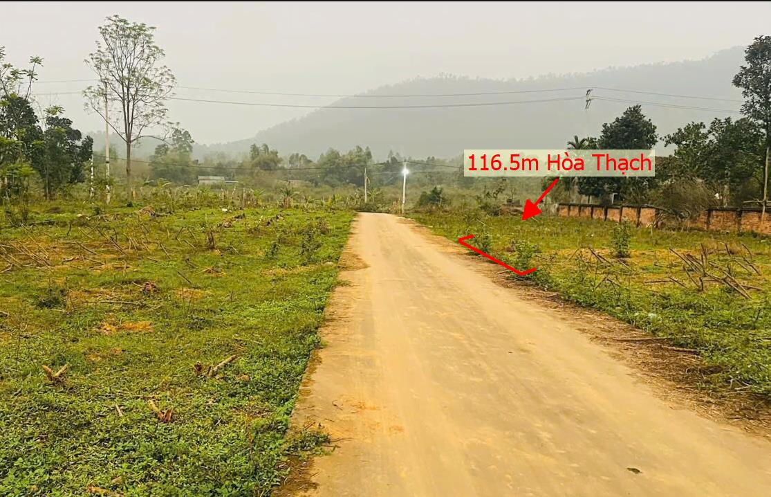 Hình ảnh Bán Lô Đất 116.5m Tại Hòa Thạch Quốc Oai Bám Đường Bê Tông Ô Tô Vào Tận Đất Dân Cư Đông Đúc Thân Thiện Giá Đầu Tư