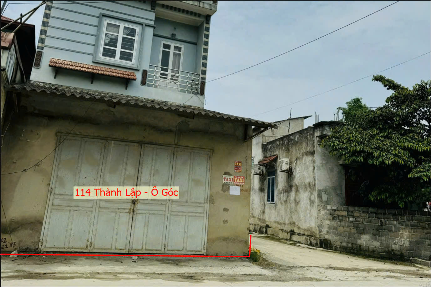 Hình ảnh Bán Lô Góc 2 Mặt Tiền Sẵn Nhà 2 Tầng Bám Mặt Đường Kinh Doanh Ngay Trung Tâm Xã Thành Lập Gần QL21A