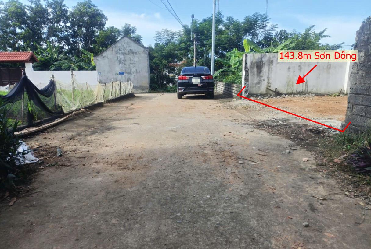 Hình ảnh Bán Lô Đất 143.8m Tại Sơn Đông Sơn Tây Bám Đường Bê Tông Ô Tô Vào Tận Đất Dân Cư Đông Đúc Thân Thiện Giá Đầu Tư