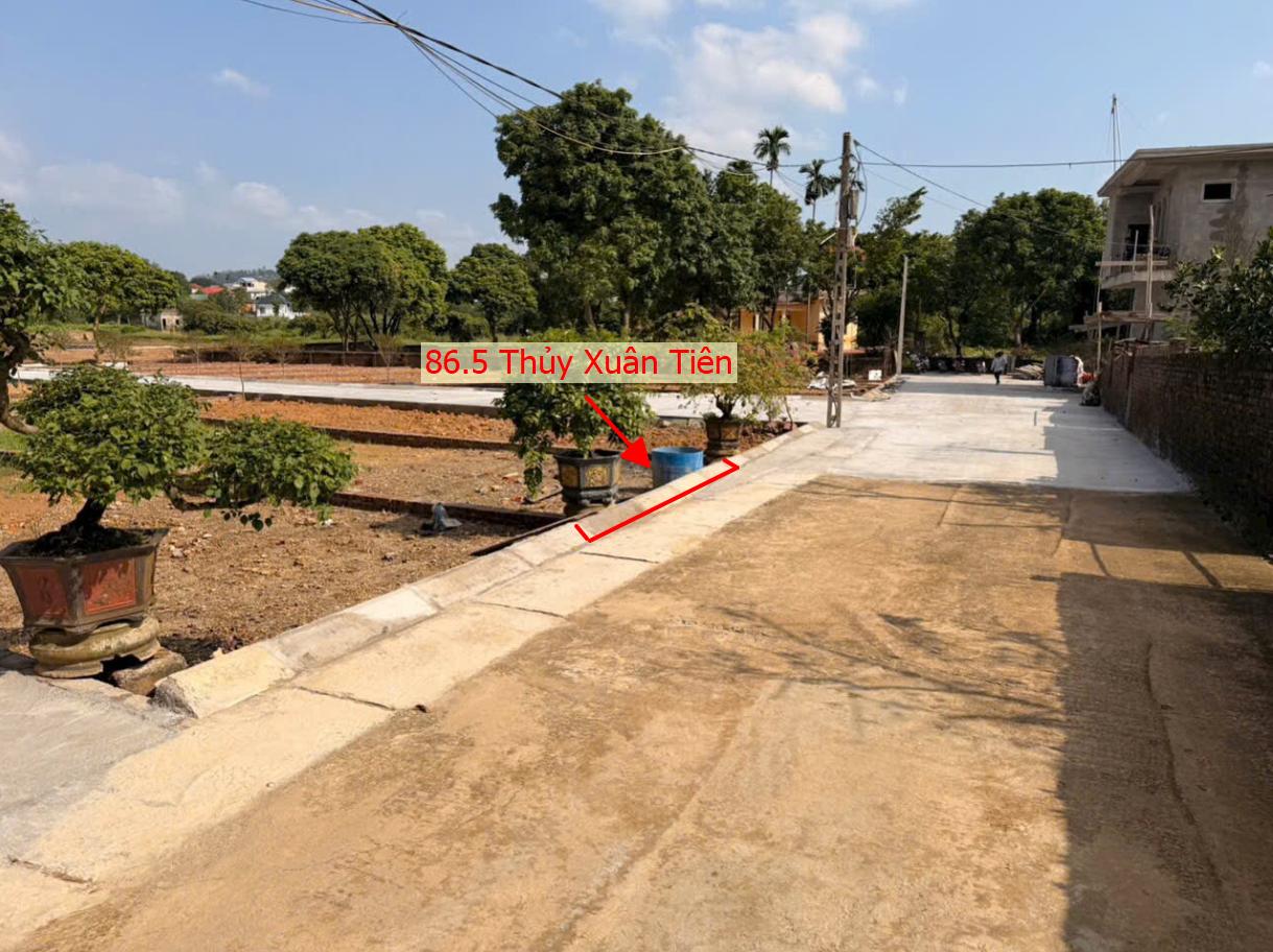 Hình ảnh Đất Phân Lô Thủy Xuân Tiên Ô Tô Đỗ Tận Đất Sát Trục Chính Kinh Doanh Liên Xã Gần QL21A