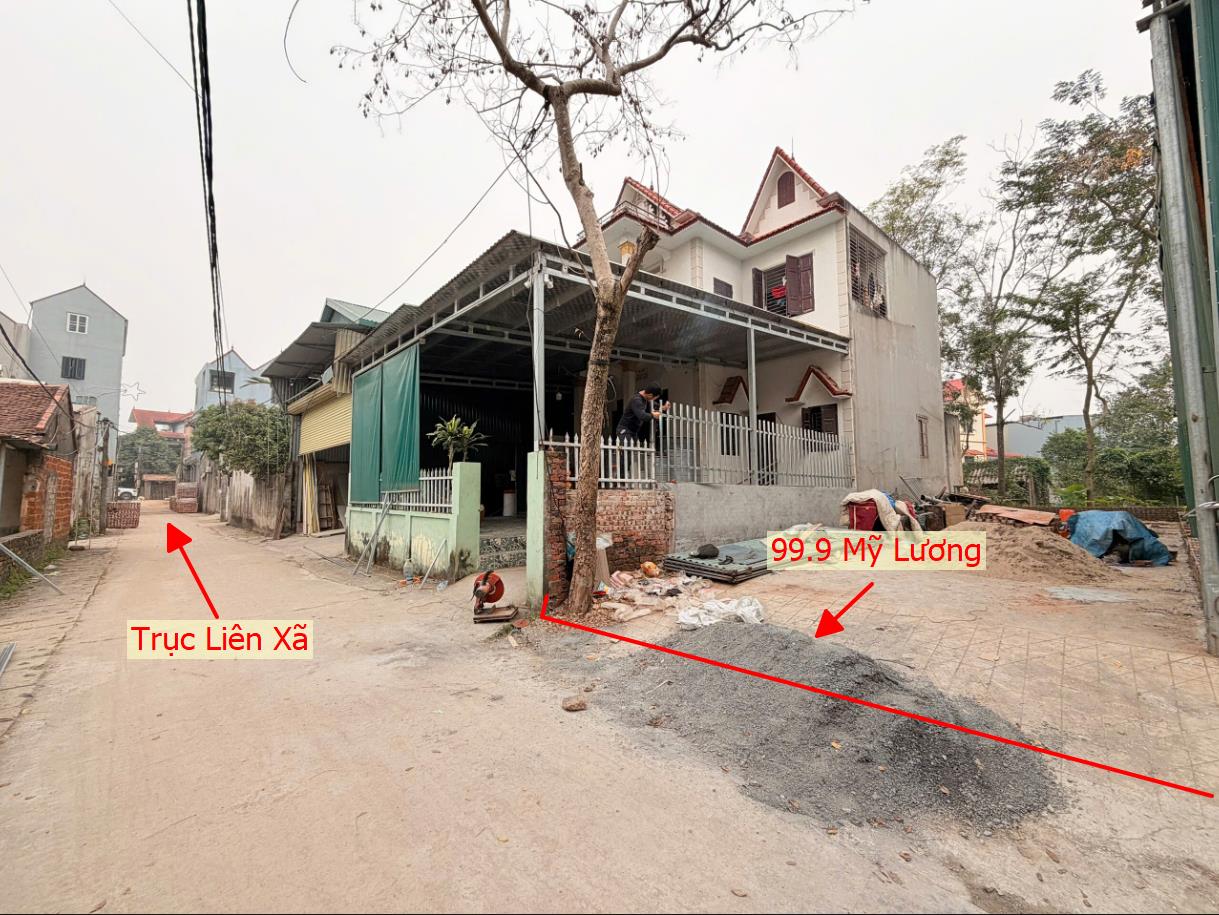 Hình ảnh Bán Thửa Đất 99.9m Tại Mỹ Lương Đường Thông Ô Tô Tránh Nhau Sát Trục Chính Liên Xã Giá Chỉ Hơn 2 Tỷ