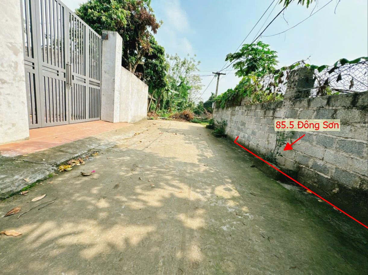 Hình ảnh Bán Đất Full Thổ Cuư 85.5m Tại Đông Sơn Đường Thông Ô Tô Gần QL6A Đang Triển Khai Mở Rộng