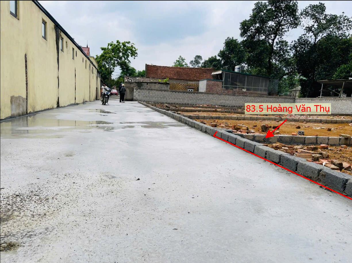 Hình ảnh Đất Phân Lô Xã Hoàng Văn Thụ 83.5m Sát Trục Chính Kinh Doanh Liên Xã Gần Đường Nguyễn Văn Trỗi