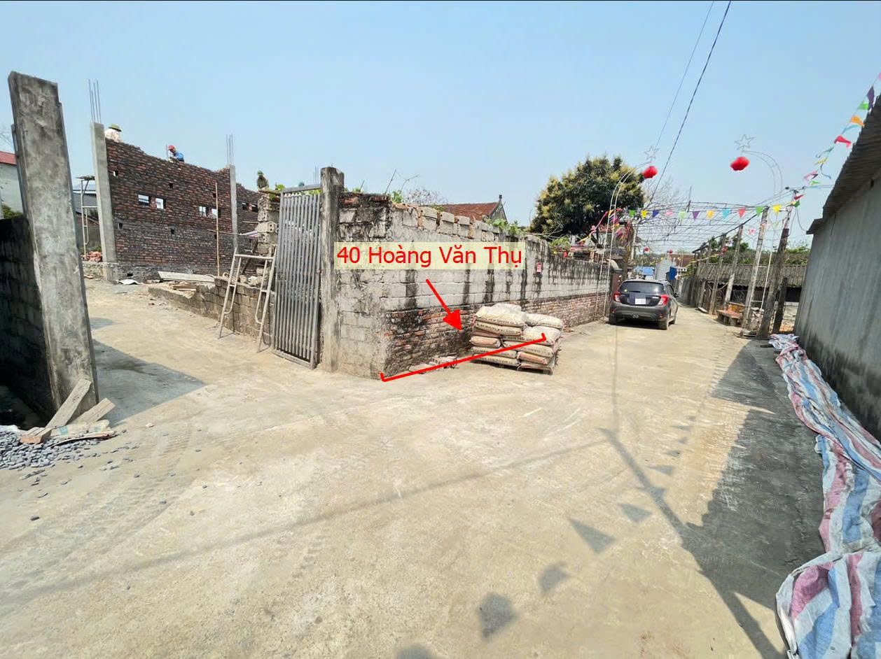 Hình ảnh Đất Phân Lô Hoàng Văn Thụ 40m Đường Ô Tô Tránh Ngay Sát Trục Kinh Doanh Liên Xã