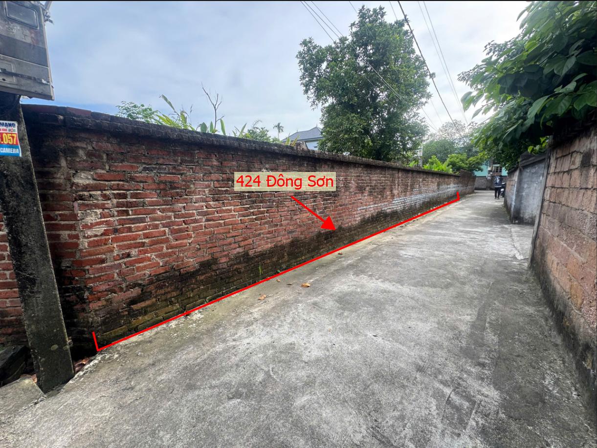Hình ảnh Bán Thửa Đất 424mj Tại Đông Sơn 2 Mặt Tiền Sát Trục Kinh Doanh Gần QL6A Đang Triển Khai Mở Rộng