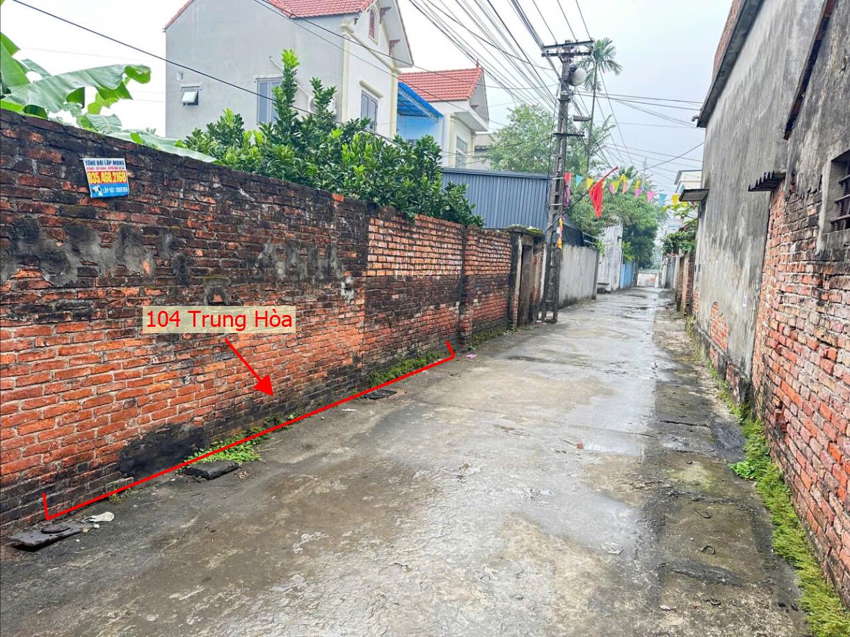 Hình ảnh Chủ Cắt Bán 104m Tại Trung Hòa Ô Tô Đỗ Tận Đất Sát Trục Kinh Doanh Liên Xã Giá Chỉ Hơn Tỷ