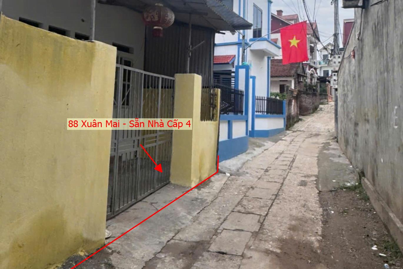 Hình ảnh Bán Đất Thị Trấn Xuân Mai Tặng Nhà Cấp 4 Ngay Sát Đường Hồ Chí Minh 