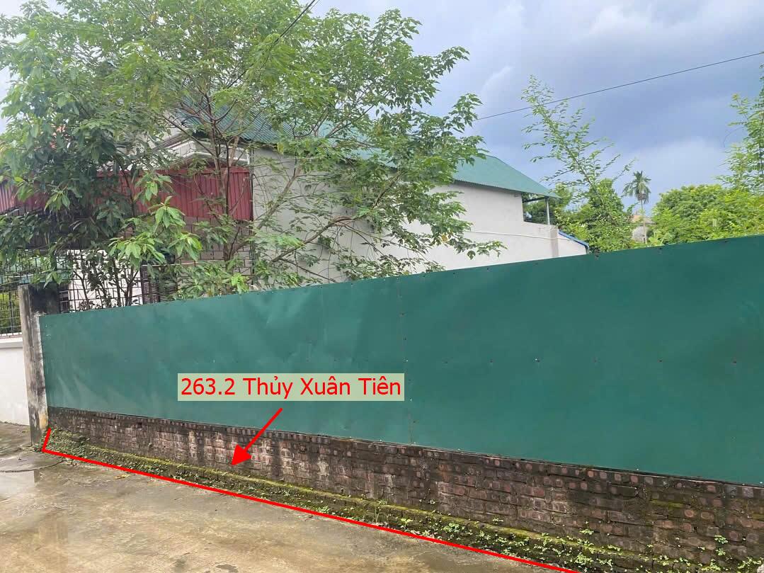 Hình ảnh Bất Động Sản Xuân Mai Bán Đất Khu Vực Thủy Xuân Tiên Đường Thông Ô Tô Gần Trục Chính Kinh Doanh