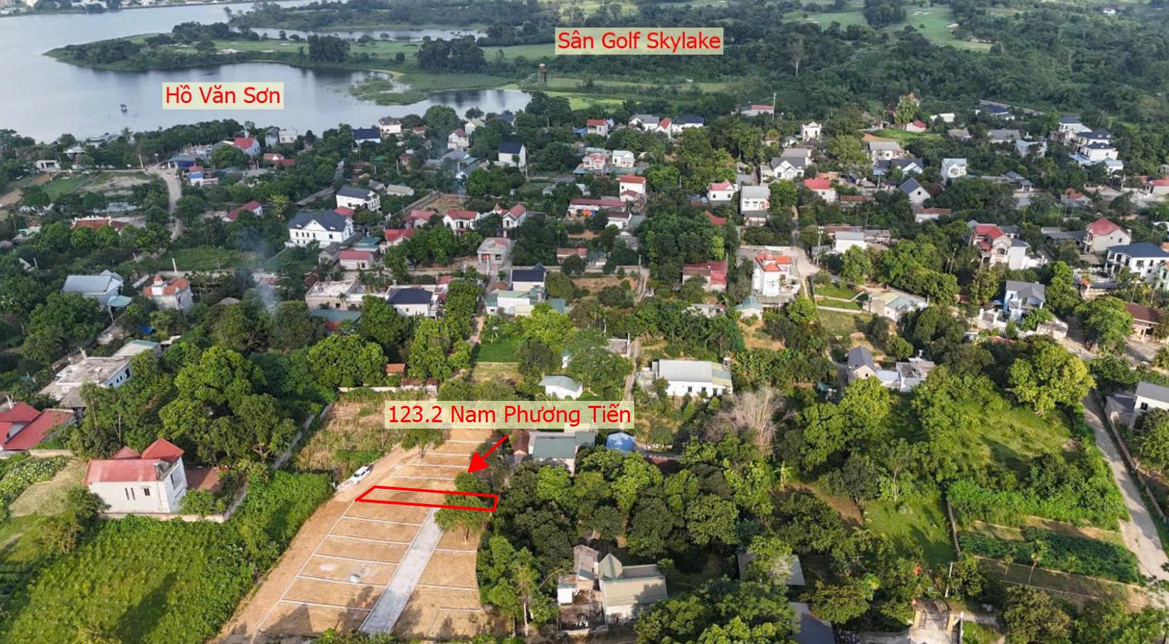 Hình ảnh Bán Đất Phân Lô Thôn Đông Nam Ô Tô Đỗ Tận Đất Ngay Sát Hồ Văn Sơn Khu Nghỉ Dưỡng Skylake