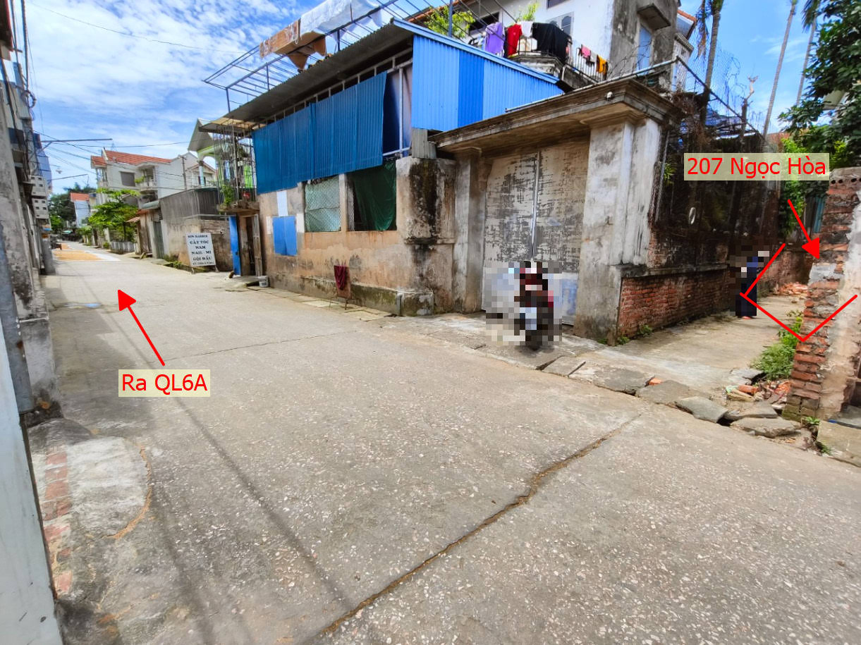 Hình ảnh Bán Đất Ngọc Hòa Sát Trục Kinh Doanh Gần QL6A Đang Mở Rộng