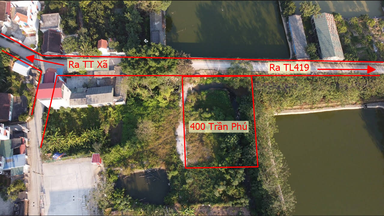 Hình ảnh Bán Đất Trần Phú Chương Mỹ Vew Hồ Ngay Trục Kinh Doanh Liên Xã Trần Phú Giá Rẻ Chính Chủ 