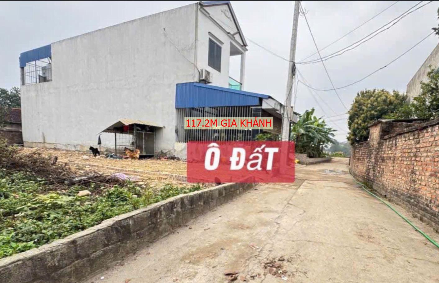 Hình ảnh Bán Lô Đất 117.2m Tại Gia Khánh Bình Xuyên Bám Đường Bê Tông Ô Tô Vào Tận Đất Dân Cư Đông Đúc Giá ĐầU Tư