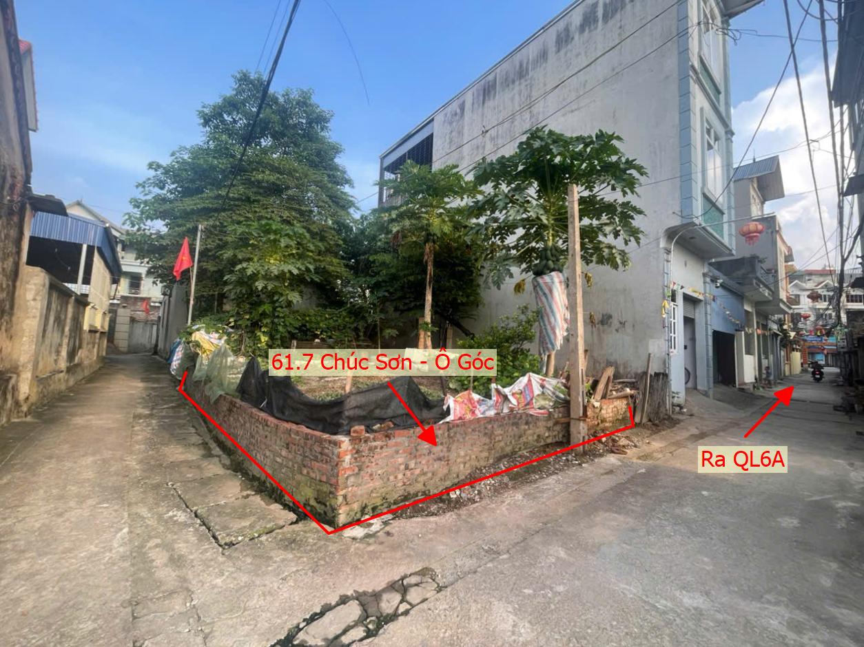 Hình ảnh Bất Động Sản Chương Mỹ Bán Đất Khu Vực Chúc Sơn Lô Góc 2 Mặt Thoáng Sát Mặt Đường QL6A Đang Mở Rộng