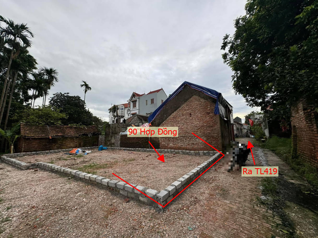 Hình ảnh Bán Đất Full Thổ Cư Ngay Gần Đường TL419 Tại Hợp Đồng Chương Mỹ Giá Nhỉnh Tỷ