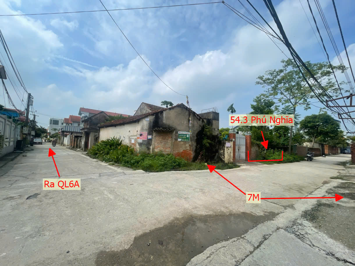 Hình ảnh Bán Đất Phú Nghĩa Ô Tô Vào Tận Đất Sát Trục Kinh Doanh Gần QL6A Đang Triển Khai Mở Rộng 