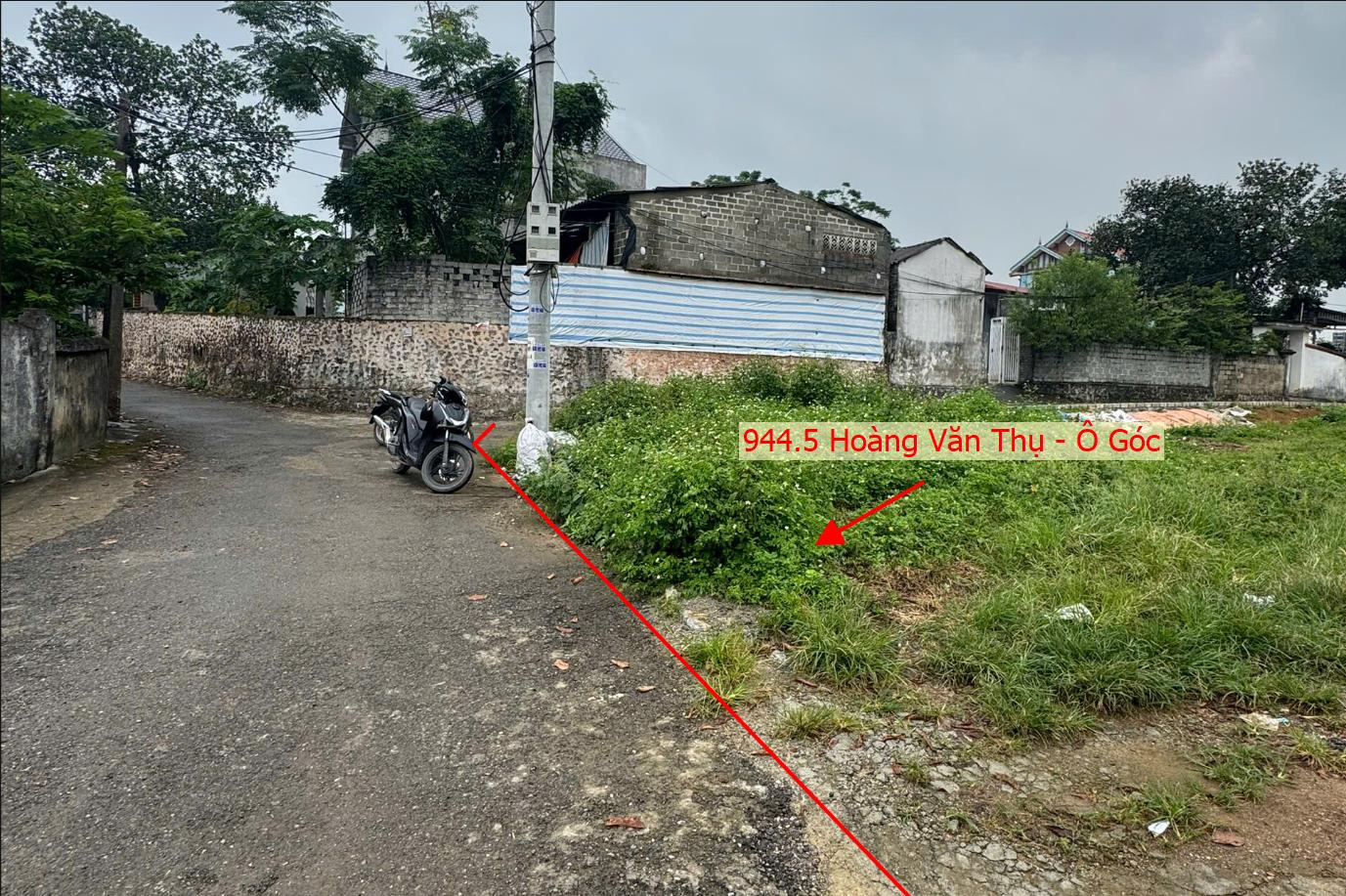 Hình ảnh Bán Lô Góc 2 Mặt Tiền 944.5m Tại Hoàng Văn Thụ Đường Thông Ô Tô Sát Mặt Đường Kinh Doanh QL21A