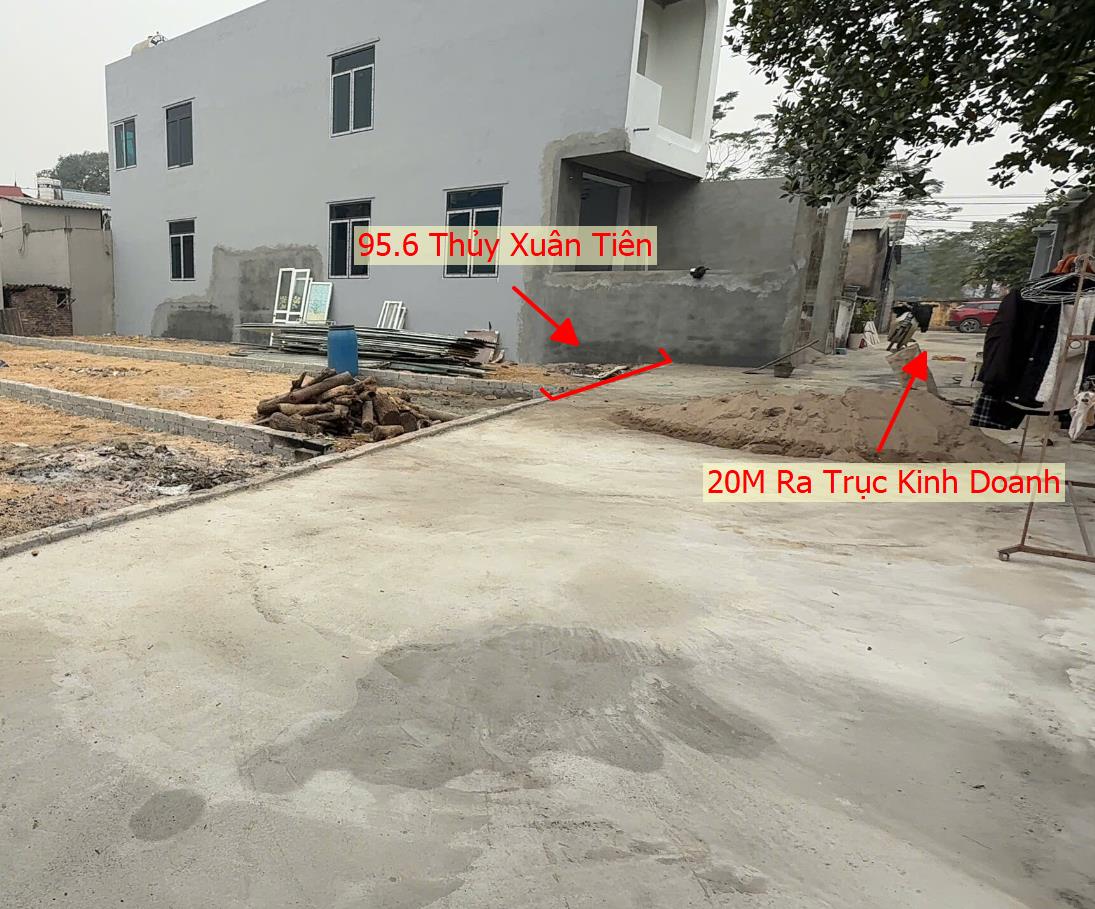 Hình ảnh Đất Phân Lô Thủy Xuân Tiên Sát Trục Kinh Doanh Liên Xã Ngay Gần Trường Học Các Cấp khu Hành Chính