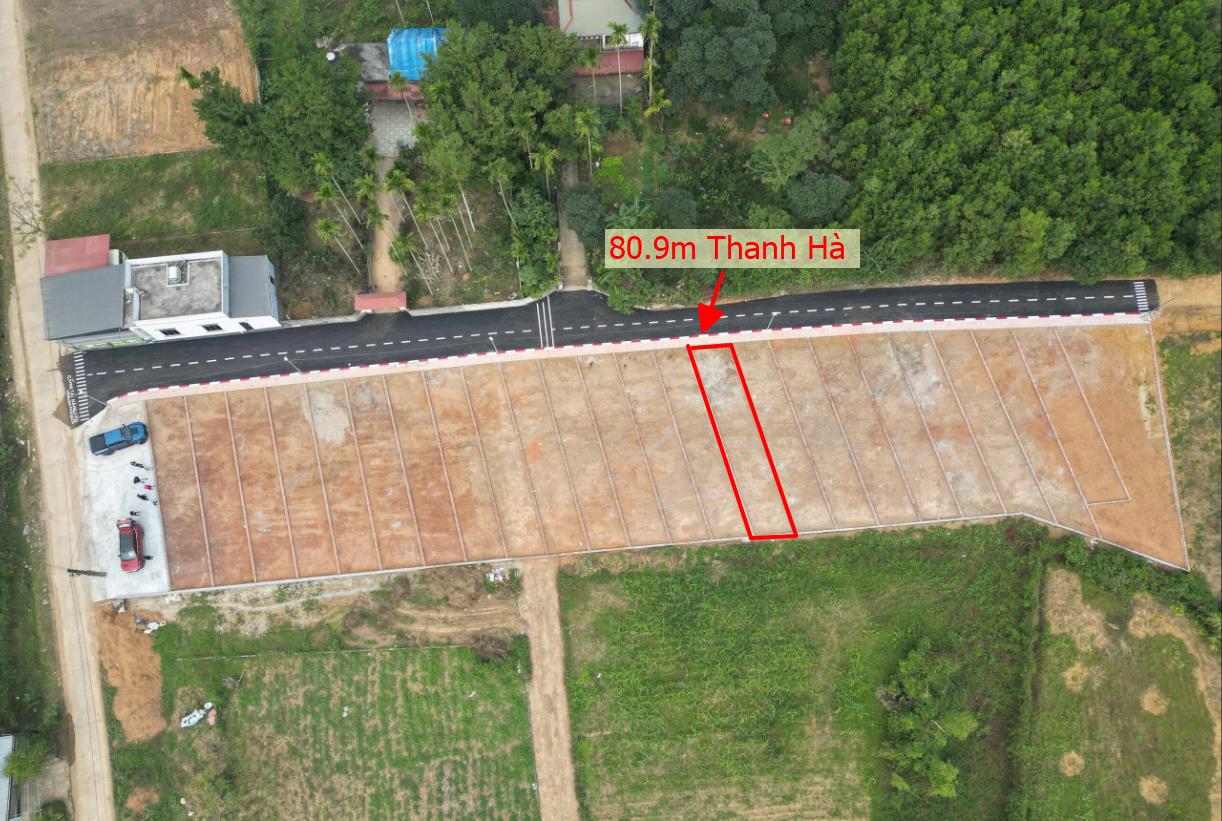 Hình ảnh Bán Lô Đất 80.9m Tại Thanh Hà Lạc Thủy Bám Đường Bê Tông Ô Tô Vào Tận Đất Dân Cư Đông Đúc Đầy Đủ Tiện Ích Giá Đầu Tư
