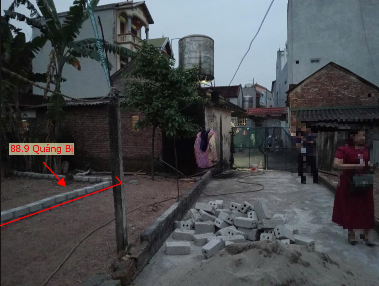 Hình ảnh Bán Thửa Đất 88.9m Ngay Trung Tâm Hành Chính Xã Quảng Bị Mới Gần Trục Đường Kinh Doanh TL419