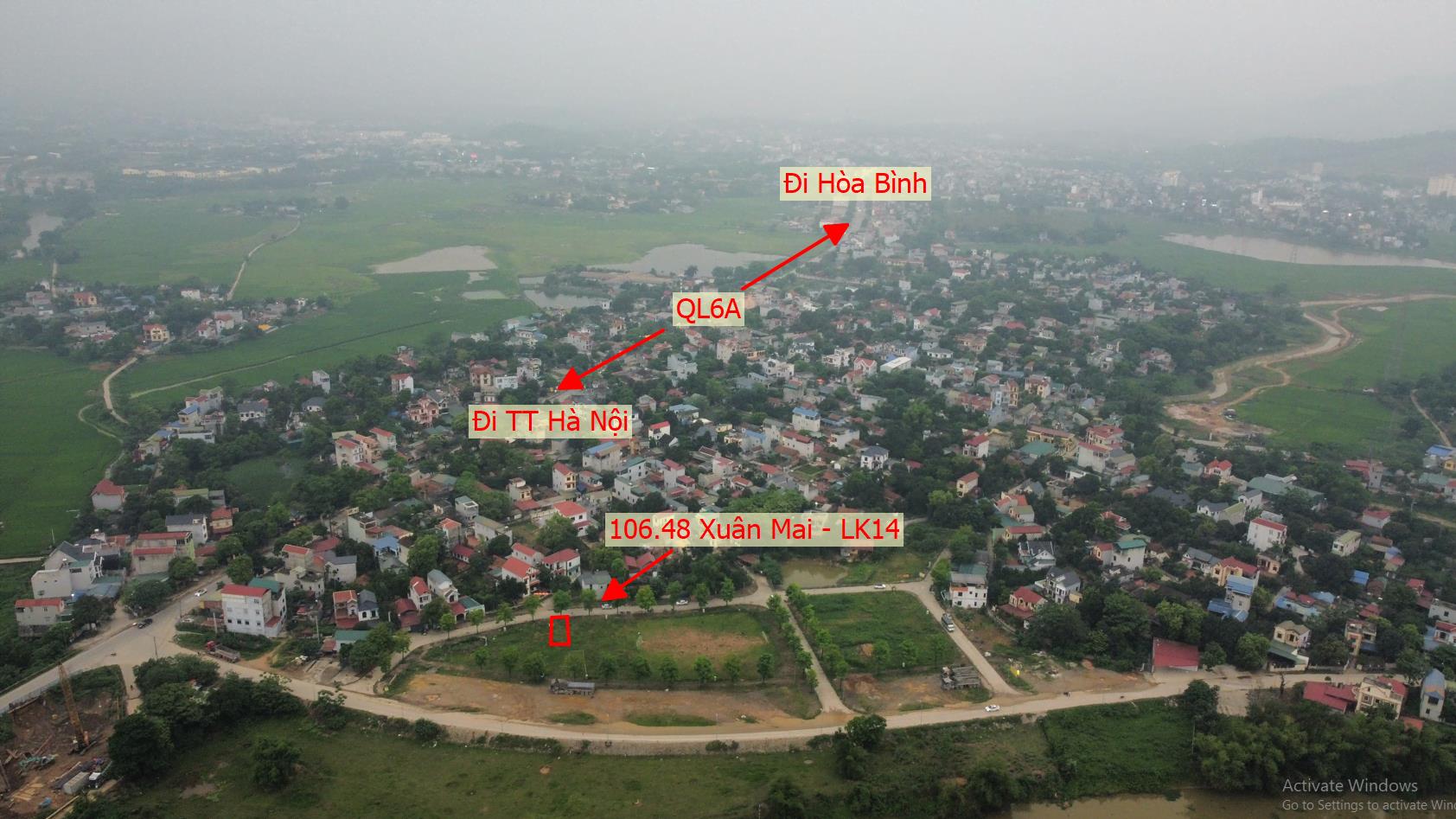 Hình ảnh Bán Đất Đấu Giá Khoang Bèo Xuân Mai Sát QL6A Đang Triển Khai Mở Rộng | Đất Đấu Giá Chương Mỹ 