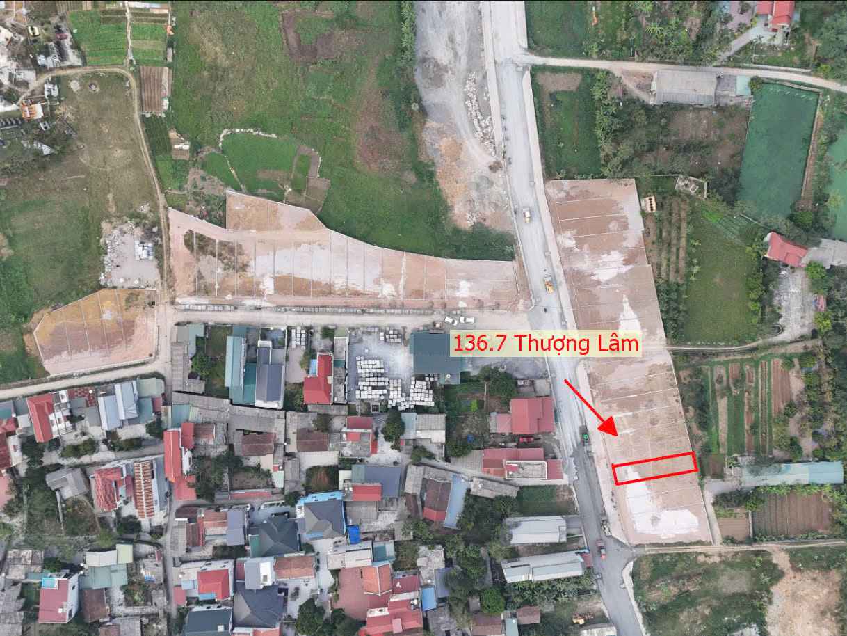 Hình ảnh Đất Đấu Giá Thượng Lâm Bám Mặt Đường Kinh Doanh Liên Xã Giá Chỉ Vài Tỷ 