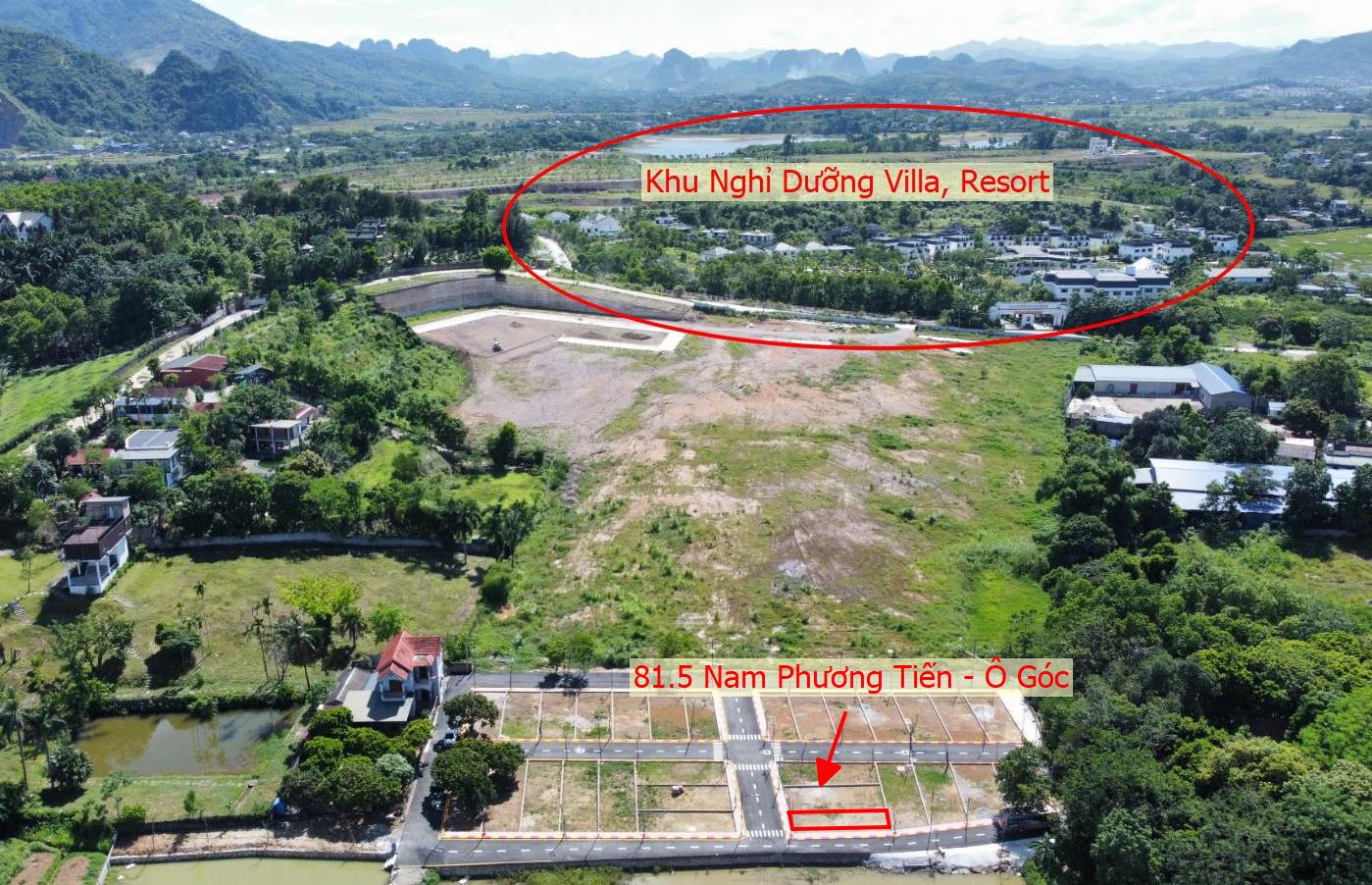 Hình ảnh Bất Động Sản Xuân Mai Bán Đất Phân Lô Khu Vực Nam Phương Tiến Sát Hồ Miễu Thoáng Mát Cạnh Khu Nghỉ Dưỡng La Saveur Hòa Bình
