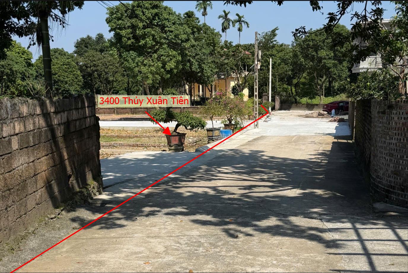 Hình ảnh Bán Thửa Đất 3400m Tại Thủy Xuân Tiên Ô Tô Đỗ Tận Đất Sát Trục Chính Kinh Doanh Liên Xã Gần QL21A