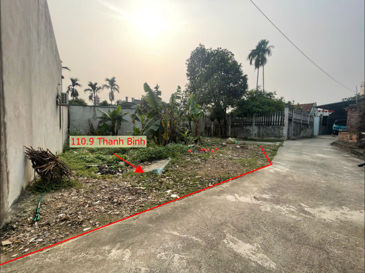 Hình ảnh Bán Thửa Đất Full Thổ Cư 110.9M2 Tại Xã Thanh Bình Ngay Gần QL6A Đan Triển Khai Mở Rộng 