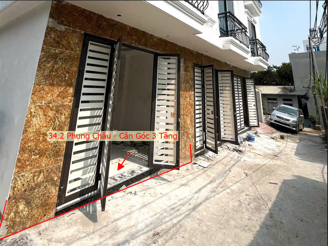 Hình ảnh Bán Căn Góc 2 Mặt Tiền Mới Xây Ô Tô Đỗ Tận Cửa Gần Trục Chính Liên Xã Tại Phụng Châu Chương Mỹ