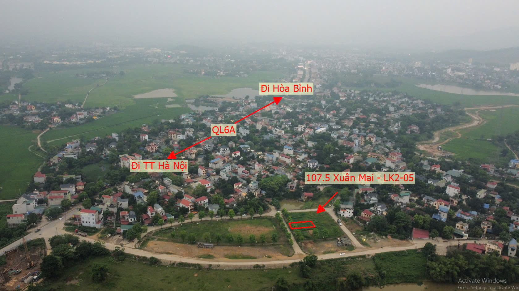 Hình ảnh Bán Đất Đấu Giá Thị Trấn Xuân Mai Sát QL6A Đang Triển Khai Mở Rộng Gần Nga Tư Xuân Mai 