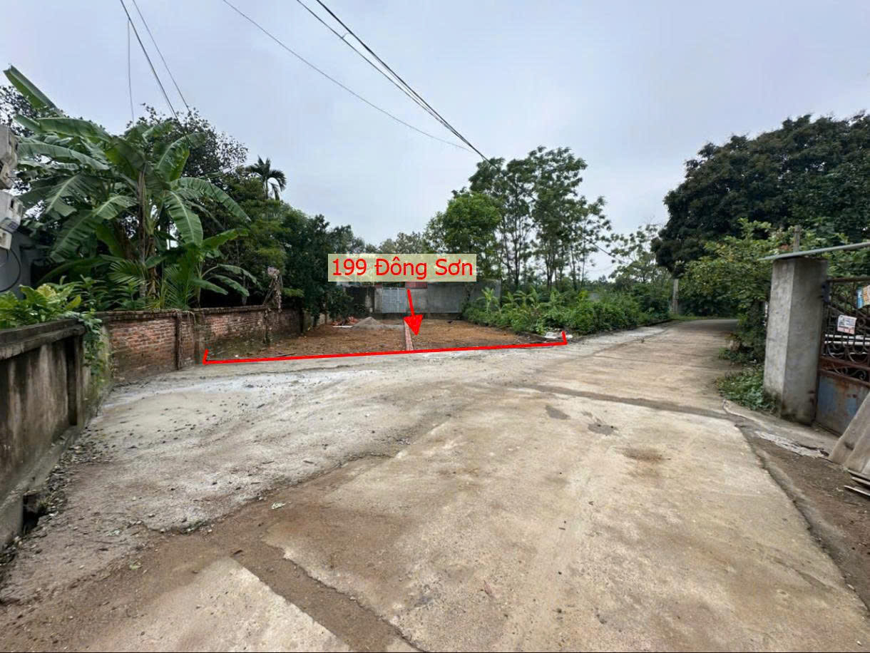 Hình ảnh Bán Thửa Đất 199m Tại Đông Sơn 2 Mặt Ngõ Ô Tô Đỗ Tận Đất Ngay Gần QL6A Đang Triển Khai Mở Rộng 