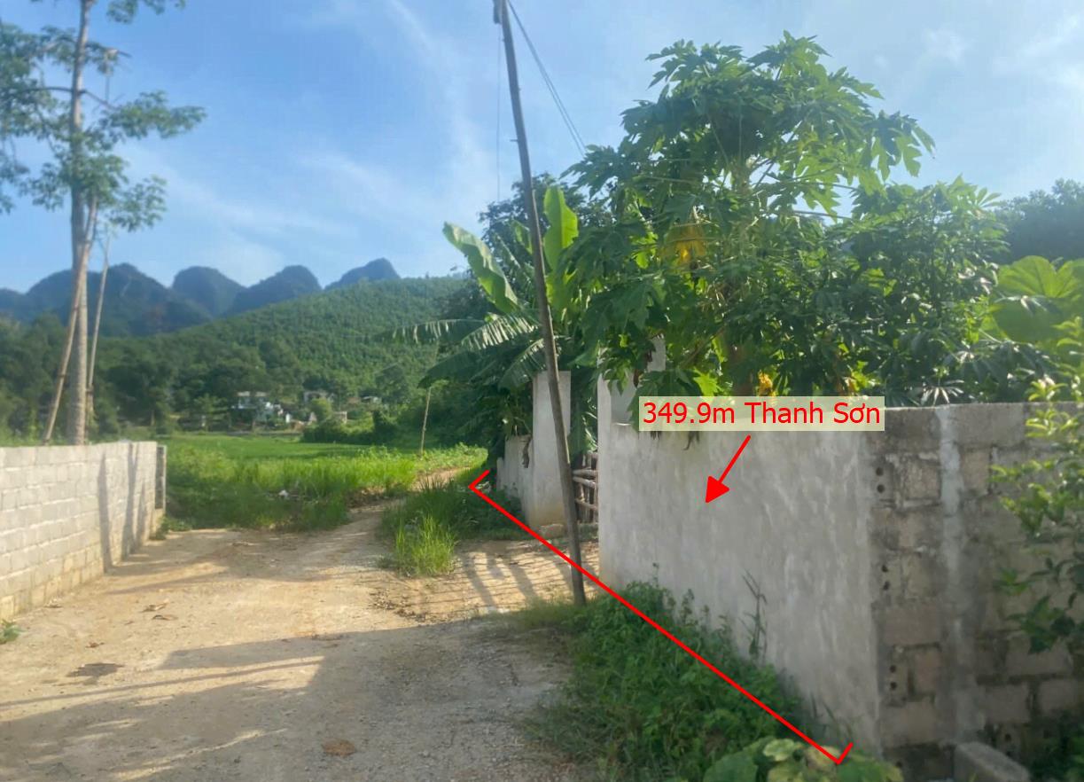 Hình ảnh Bán Lô Đất 349.9m Tại Thanh Sơn Lương Sơn Bám Đường Bê Tông Ô Tô Vào Tận Đất Dân Cư Đông Đúc Thân Thiện Sổ Đỏ Pháp Lý Rõ Ràng Giá ĐẦu Tư