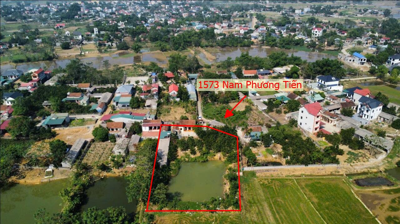 Hình ảnh Bán Thửa Đất 1573m Tại Nam Phương Tiến Đường Thông Ô Tô Sát Trục Chính Kinh Doanh
