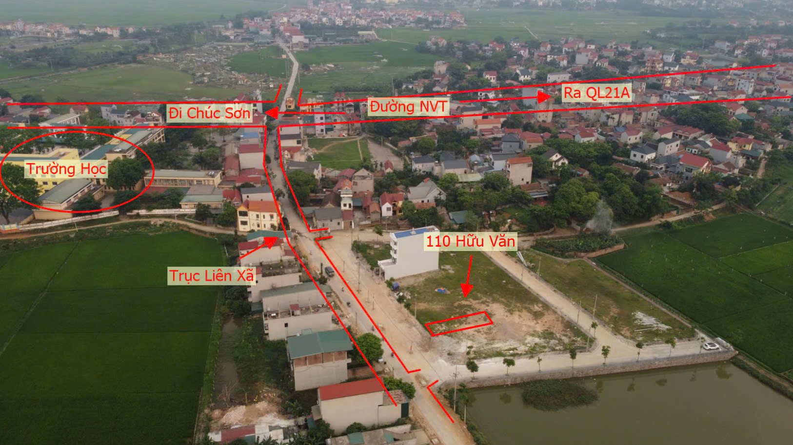 Hình ảnh Bán Đất Hữu Văn Bám Mặt Đường Liên Xã | Đất Đấu Giá Hữu Văn Chương Mỹ 