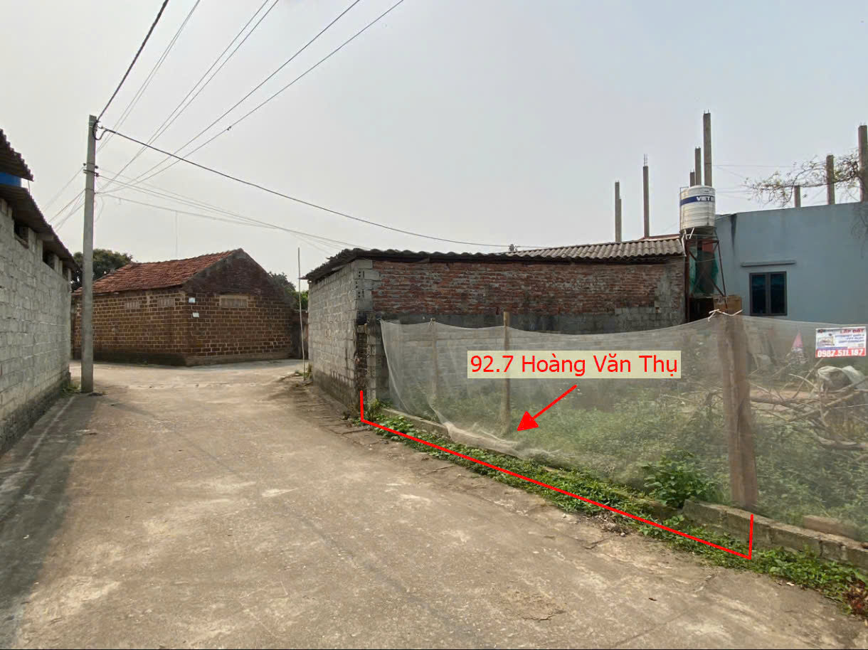 Hình ảnh Đất Phân Lop 92.7M2 Tại Hoàng Văn Thụ Ô Tô Đỗ Tận Đất Gần Trục Chính Kinh Doanh Liên Xã 