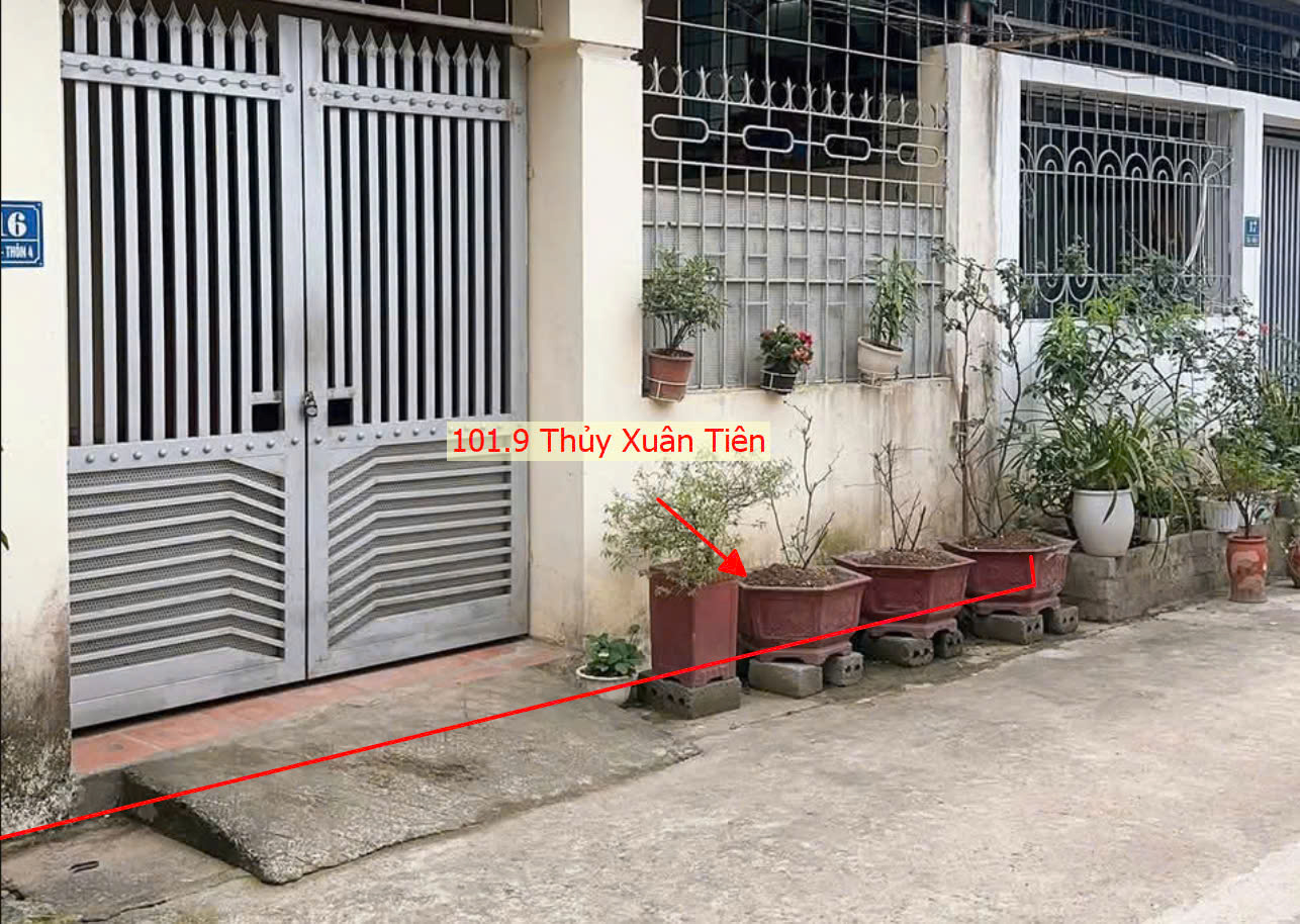 Hình ảnh Bán Đất 101.9m Sẵn Nhà Tại Thủy Xuân Tiên 2 Mặt Thoáng Ô Tô Đỗ Tận Đất Sát Trục Chính Liên Xã 