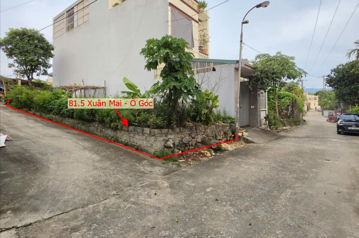 Hình ảnh Bất Động Sản Xuân Mai Bán Đất Khu Vực Xã Xuân Mai Lô Góc 2 Mặt Thoáng Đường Thông Ô Tô Sát Trục Kinh Doanh