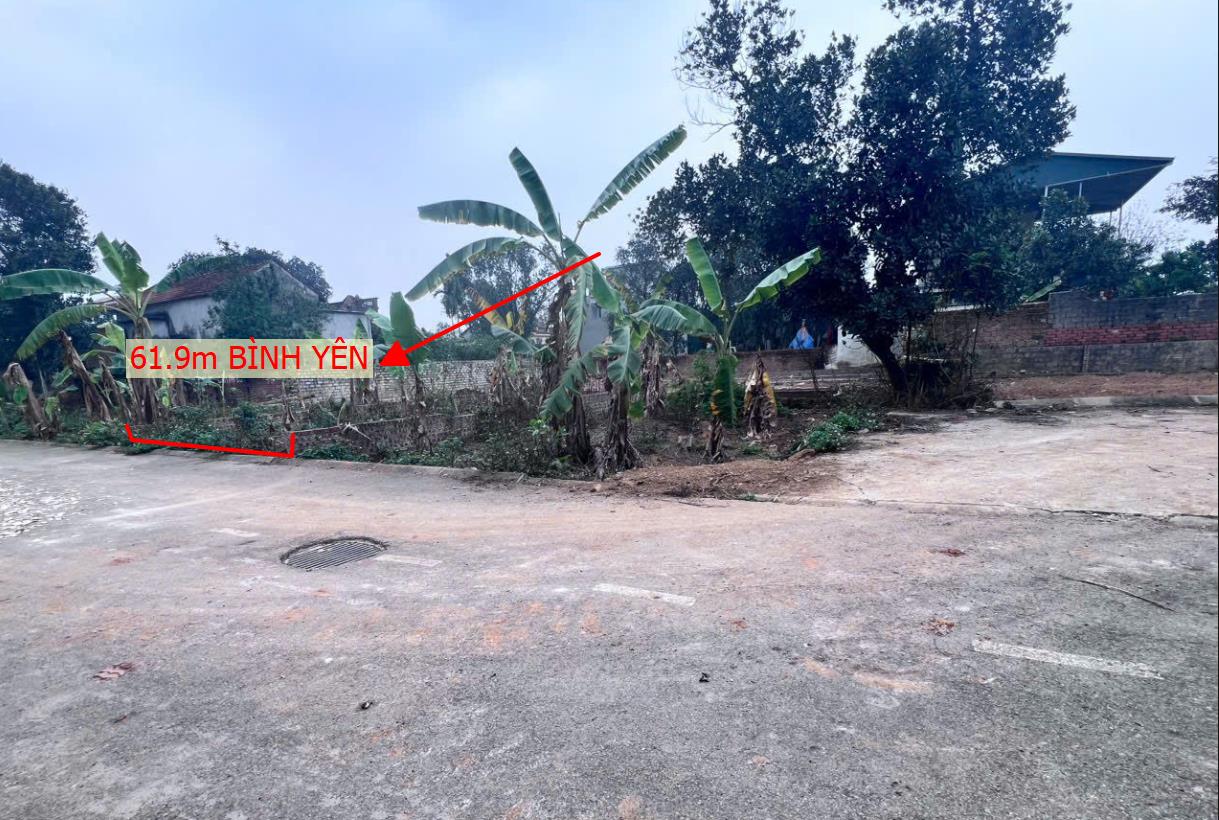 Hình ảnh Bán Lô Đất 61.9m Tại Bình Yên Thạch Thất Ô Tô Vào Tận Đất Giá Hơn Tỷ