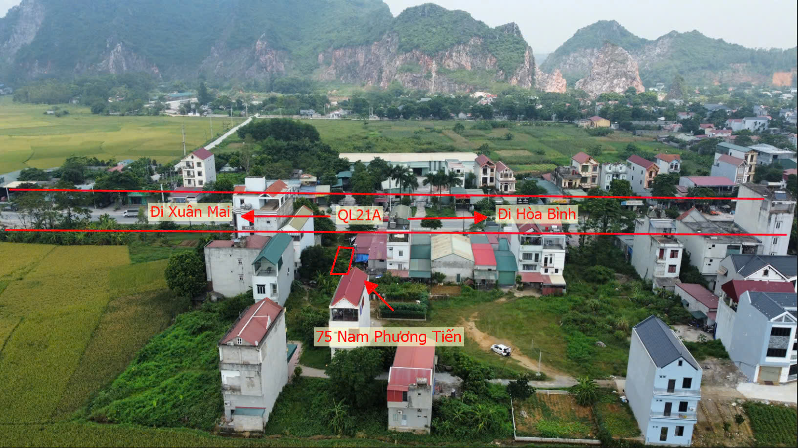 Hình ảnh Đất Đấu Giá Khu Lô 8 Chợ Cá Nam Phương Tiến Chương Mỹ Làn 2 QL21A Nằm Trong Quy Hoạch Đô Thị Vệ Tinh Xuân Mai