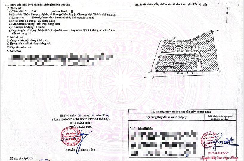 Hình ảnh Bán Thửa Đất 30m Tại Phụng Châu Gần Trục Chính Kinh Doanh Liên Xã Giá Chỉ Vài Tỷ