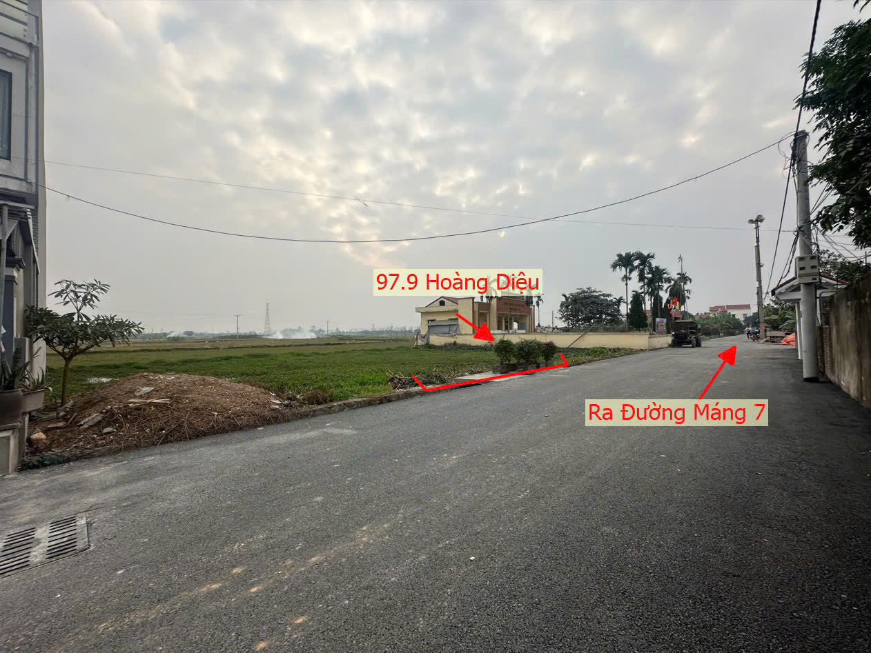 Hình ảnh Đất Đấu Giá Thôn An Vọng Xã Hoàng Diệu Cạnh Nhà Văn Hóa Thôn An Vọng Gần Trục Chính Liên Huyện 