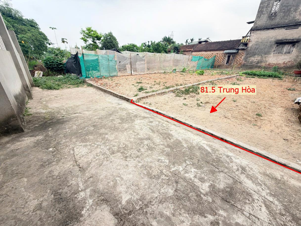 Hình ảnh Bất Động Sản Phú Nghĩa Bán Đất Phân Lô Trung Hòa Sát Trục Chính Kinh Doanh Liên Xã Gần QL6A Đang Triển Khai Mở Rộng