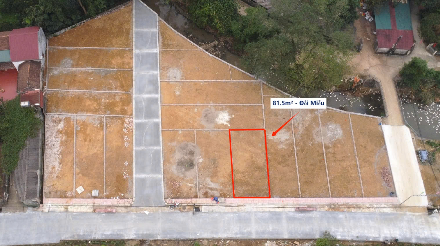 Hình ảnh Đất Phân Lô Nam Phương Tiến Ô Tô Đỗ Tận Đất Sát Trục Chính Kinh Doanh Ngay Gần Hồ Miễu Thoáng Mát