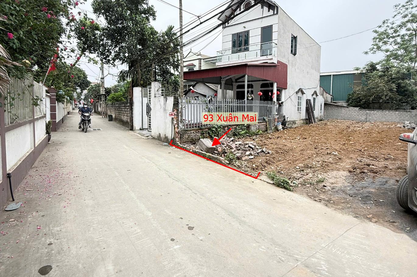 Hình ảnh Bất Động Sản Xuân Mai Bán Đất Khu Vực Xuân Mai Đường Thông Ô Tô Sát Đường TL412B Gần QL6A Đang Mở Rộng