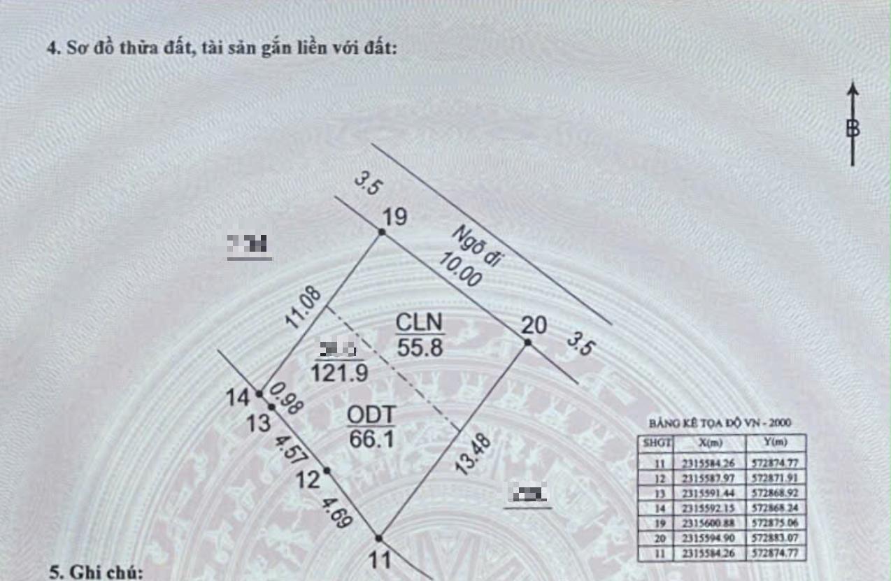 Hình ảnh Bán Đất Tặng Nhà Cấp 4 121.9m Tại Chúc Sơn Sát Trục Chính Kinh Doanh Liên Xã Giá Chỉ Vài Tỷ