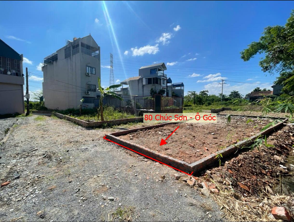 Hình ảnh Bán Lô Góc 3 Mặt Tiền Full Thổ Cư 80m Tại Chúc Sơn Sát Trục Kinh Doanh Ngay Gần Chợ Chúc
