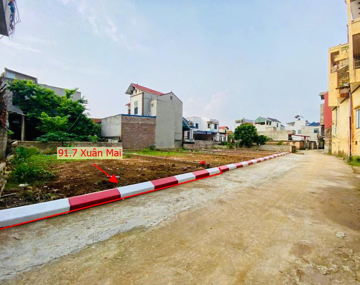 Hình ảnh Bất Động Sản Xuân Mai Bán Đất Phân Lô Khu Vực Thủy Xuân Tiên Đường Thông Ô Tô Cách QL6A Đang Mở Rộng Chỉ Vài Bước Chân