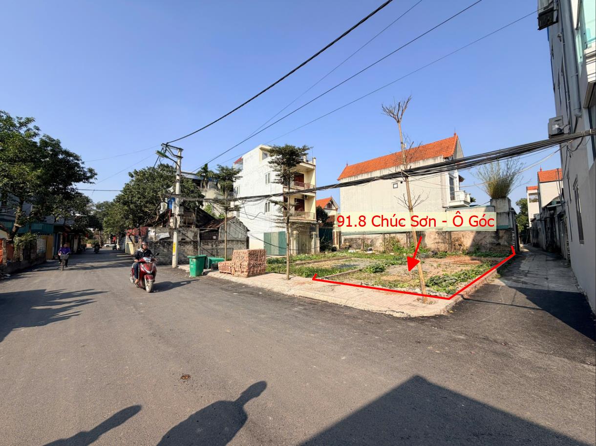 Hình ảnh Lô Góc 2 Mặt Thoáng 91.8m Full Thổ Cư Đối Diện Nhà Văn Hóa Ninh Sơn Gần QL6A 