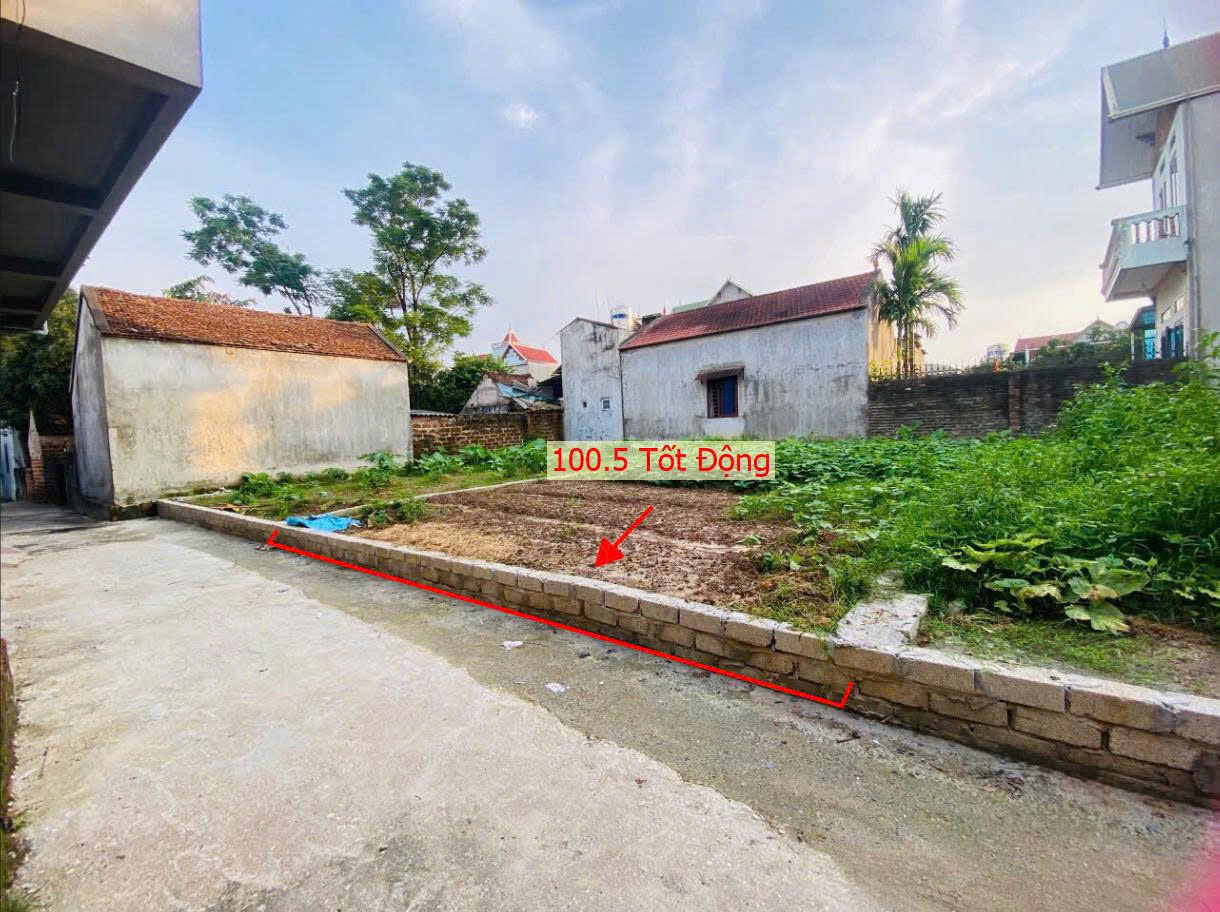 Hình ảnh Bán Thửa Đất 100.5m Tại Tốt Động Sát Trục Kinh Doanh Liên Xã Giá Chỉ Hơn Tỷ - Đất Phân Lô Xã Tốt Động 
